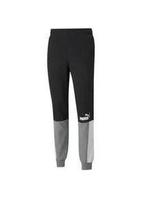 Sporthose Puma "Essentials+ Block Jogginghose Herren" Gr. XL, Normalgrößen, schwarz Herren Hosen