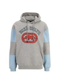 Kapuzensweatshirt ECKO UNLTD. "Ecko Unltd. Ecko Pro Hoodie" Gr. S, grau (grau, melange, blau) Herren Sweatshirts