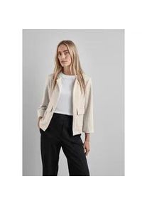 Cardigan Street One Gr. 44, beige (smooth sand beige) Damen Strickjacken mit aufgenähten Taschen