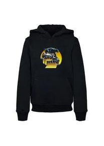 Kapuzensweatshirt Merchcode "Merchcode Herren Kids Thin Lizzy - Panther Basic Hoody" Gr. 134/140, schwarz Jungen Sweatshirts