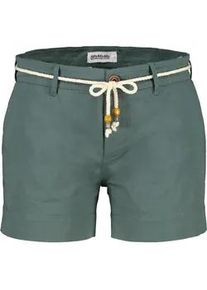 alife and kickin Shorts ALIFE & KICKIN "Damen JuleAK A" Gr. XL, Normalgrößen, grün (sage leaf), Damen, 98% Baumwolle 2% Elastan, Hosen