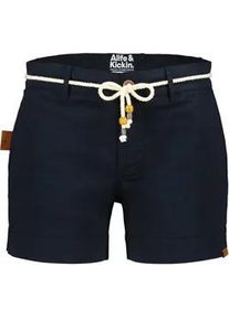 alife and kickin Shorts ALIFE & KICKIN "Damen JuleAK A" Gr. L, Normalgrößen, blau (marine), Damen, 98% Baumwolle 2% Elastan, Hosen