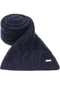 Strickschal Chillouts "Giralda Scarf" blau (navy) Damen Modetücher mit eleganter Strickoptik