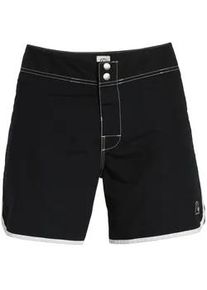 Boardshorts Quiksilver "Original Scallop Snap 16"" Gr. 30(S), schwarz Herren Hosen