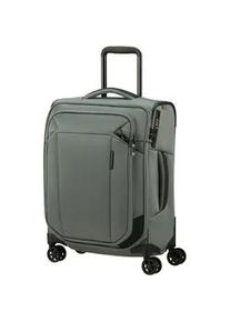 Weichgepäck-Trolley Samsonite "RESPARK 55" Gr. B/H/T: 40cm x 55cm x 20cm 43 l, sage grey Koffer Trolley, Reisegepäck Handgepäck Weichschalenkoffer TSA-Zahlenschloss