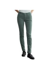 Marc O'Polo 5-Pocket-Hose MARC O'POLO "aus Organic-Cotton-Viskose-Stretch" Gr. 27, Länge 32, grün Damen Hosen