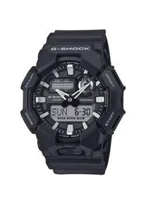 Chronograph Casio G-SHOCK Armbanduhren schwarz Herren Quarzuhr, Armbanduhr, Herrenuhr, digital,Resinband,20 bar Wasserdichte