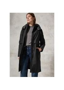 Trenchcoat Cecil Gr. XL (44), schwarz Damen Mäntel mit abnehmbarer Kapuze