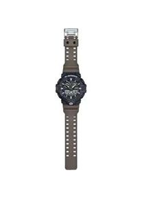 Chronograph Casio G-SHOCK Armbanduhren taupe Herren Quarzuhr, Armbanduhr, Herrenuhr, digital,Resinband,20 bar Wasserdichte