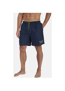 Badeshorts Jan Vanderstorm "Badeshorts LEEMES" Gr. 4XL, blau (dunkelblau) Herren Badehosen