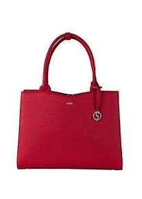 SOCHA Damen Laptoptasche Cherry Red Midi 13.3 " Kunstleder Rot 36 x 12 x 29 cm