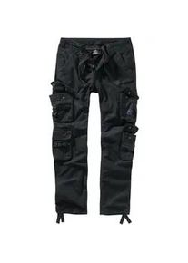 Stoffhose BRANDIT "Brandit Herren Pure Slim Fit Trouser" Gr. XXL, US-Größen, schwarz Herren Hosen