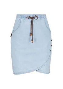 alife and kickin Sommerrock ALIFE & KICKIN "Damen LucyAK DNM A" Gr. L, blau (light denim) Damen Röcke