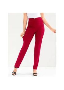 Stretch-Hose Classic Basics Gr. 42, Normalgrößen, rot Damen Hosen