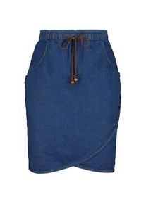 alife and kickin Sommerrock ALIFE & KICKIN "Damen LucyAK DNM A" Gr. XL, blau (dark denim) Damen Röcke