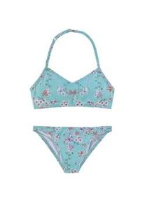 Bustier-Bikini Sunseeker "Ditsy Kids" Gr. 158/164, N-Gr, blau Kinder Bikini-Sets mit sommerlichem Print