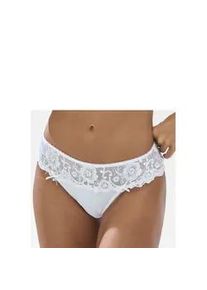 String Lascana "Wanda Dessous" Gr. 52/54, weiß Damen Unterhosen mit Stickerei Spitze in blumiger Optik