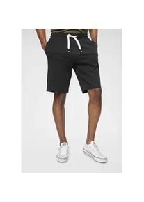 Sweatshorts OCEAN SPORTSWEAR "Athleisure Sweat Shorts - Relax Fit" Gr. XXL (60/62), N-Gr, schwarz Herren Hosen Elastischer Hosenbund mit Kordelzug