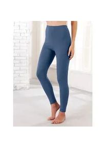 Leggings Gr. 40, Normalgrößen, blau (marine, marine, bedruckt) Damen Hosen Leggings