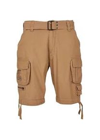 Cargoshorts BRANDIT "Brandit Herren Savage Vintage Cargo Shorts" Gr. 5XL, US-Größen, beige Herren Hosen