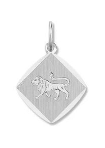 Sternzeichen-Anhänger ONE ELEMENT "Löwe Sternzeichen Anhänger aus 925 Silber" Schmuckanhänger Gr. Löwe, Silber 925 (Sterlingsilber), silberfarben (silber) Damen Silber Schmuck Löwe