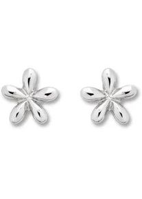 Paar Ohrhänger ONE ELEMENT "Blume Ohrringe Ohrstecker aus 925 Silber" Gr. Kinder, Silber 925 (Sterlingsilber), silberfarben (silber) Damen Silber Schmuck Blume