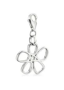 Charm-Einhänger Kangaroos "Schmuck Geschenk Silber 925 Anhänger Charms Blume" silberfarben Damen