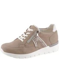 Waldläufer Schnürschuh WALDLÄUFER Gr. 4,5, grau (taupe) Damen Schuhe