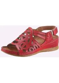 Sandalette Gemini Gr. 42, rot Damen Schuhe