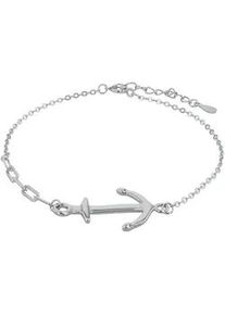 Armband ADELIA ́S "Damen Anker aus 925 Silber 17+3 cm" Armbänder Gr. 17 + 3, Silber 925 (Sterlingsilber), silberfarben (silber) Damen