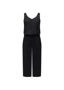 Jumpsuit Ragwear "Suky" Gr. M (38), Normalgrößen, blau (schwarz) Damen Overalls schicker, langer Overall mit Tunnelzug