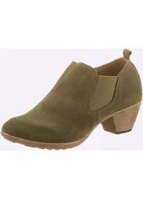 Cowboy Stiefelette Andrea Conti Gr. 35, grün (khaki) Damen Schuhe Ankleboots Stiefelette