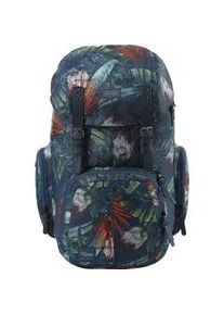 Laptoprucksack Nitro "Weekender" Gr. B/H/T: 30cm x 55cm x 23cm, bunt (tropical) Herren Rucksäcke Reiserucksack mit Laptopfach, Schulrucksack, Wanderrucksack