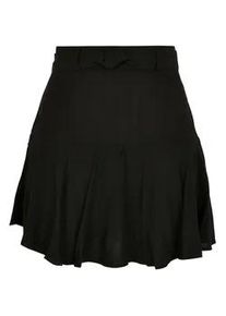 Jerseyrock Urban Classics "Urban Classics Damen Ladies Viscose Mini Skort" Gr. XL, schwarz Damen Röcke Skort