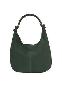 Shopper Bruno Banani Gr. B/H/T: 43cm x 33cm x 4cm onesize, grün (oliv) Damen Taschen echt Leder