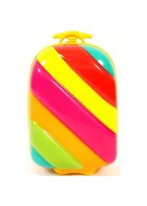 Bayer Chic 2000 Kinderkoffer CHIC2000 "Bouncie, Rainbow candy" Gr. B/H/T: 29cm x 46cm x 24cm, bunt (rainbow candy) Kinder Koffer Hartschalen-Trolley