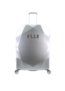 ELLE Koffer "ELLE", silber, Koffer, mit vollständig gefüttertem Innenraum