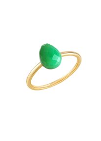 JAMELLI Damen Fingerring "925/- Sterling Silber", 056 (17,8), 1,44 ct, Silber 925 (Sterlingsilber), gelb, Silber 925 (Sterlingsilber), Fingerringe