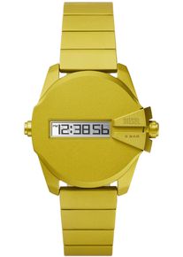 Diesel Damen Digitaluhr "BABY CHIEF", gelb, Armbanduhren, Quarzuhr, Armbanduhr für Damen und Herren, digital