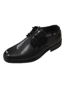 Family Trends Kinder Schnürschuh, Gr. 40, schwarz, Synthetik, klassisch, Schuhe, für besondere Anlässe