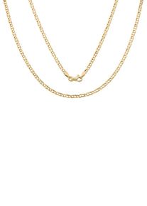 Firetti Damen Goldkette "Schmuck Geschenk Gold 375 Halsschmuck Halskette Goldkette Tigerauge", 45, Gelbgold 375, B: 2,3mm, gold, Gelbgold 375,