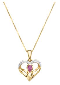 Lady Damen Ketten-Anhänger, Gelbgold 375, gold, Gelbgold 375, Schmuckanhänger