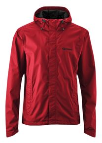 Gonso Herren Fahrradjacke "Save Light", rot, Gr. XL, 100% Polyester, Jacken, Herren Regenjacke wind- und wasserdicht, Radjacke mit Kapuze