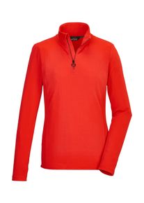Killtec Damen Langarmshirt "KSW 98 WMN LS SHRT", rot, sportlich, Gr. 40, Oberstoff: 98% Polyester, 2% Elasthan, Shirts