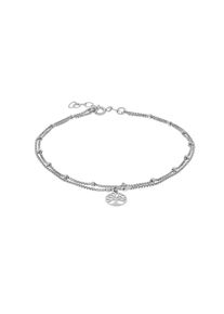 Vivance Damen Armband "925/- Sterling Silber rhodiniert Lebensbaum", 16 + 3cm, Silber 925 (Sterlingsilber), weiß, Silber 925 (Sterlingsilber),