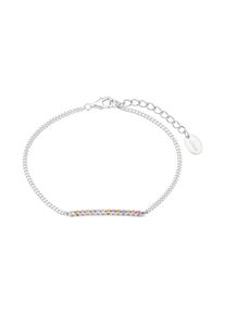 s.Oliver Damen Armband "Regenbogen Design, 2037839", Silber 925 (Sterlingsilber), silber, Silber 925 (Sterlingsilber), Armbänder, mit Zirkonia