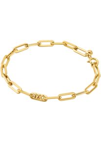 Michael Kors Damen Armband "Schmuck Geschenk Silber 925 Paperclip, MKC174400040, MKC174400710", Silber 925 (Sterlingsilber), gold, Silber 925