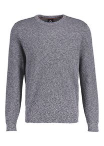 Lerros Herren Strickpullover "Lerros Crewneck Strickpullover", grau, Gr. XXXL, 100% Baumwolle, Pullover