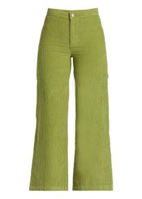 Roxy Damen Stoffhose "Chloe Kim", grün, Gr. 29, 100% Baumwolle, Hosen