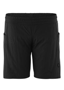 Gonso Kinder Fahrradhose "Breg", schwarz, Gr. 164, 100% Polyamid, Hosen, Kinder Bike-Shorts, MTB-Radhose mit Taschen, Sitzpolster und Gummibund